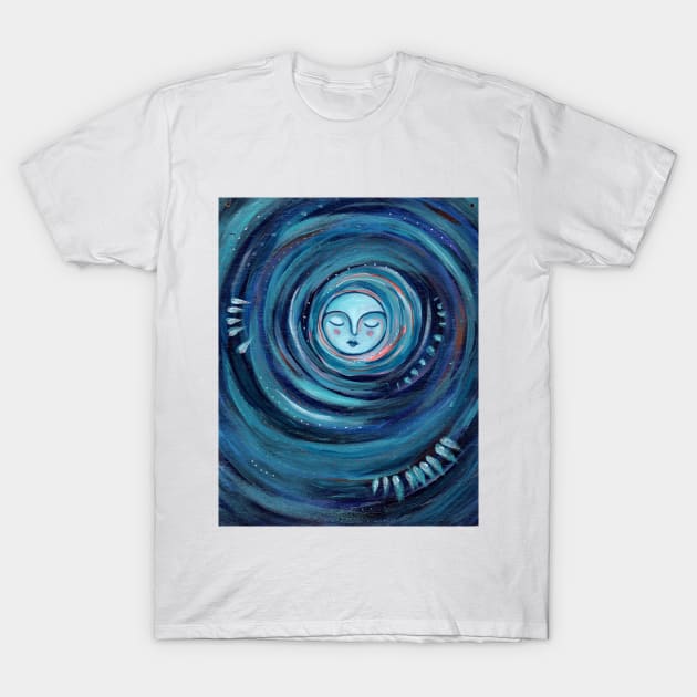 Blue Moon T-Shirt by gaea